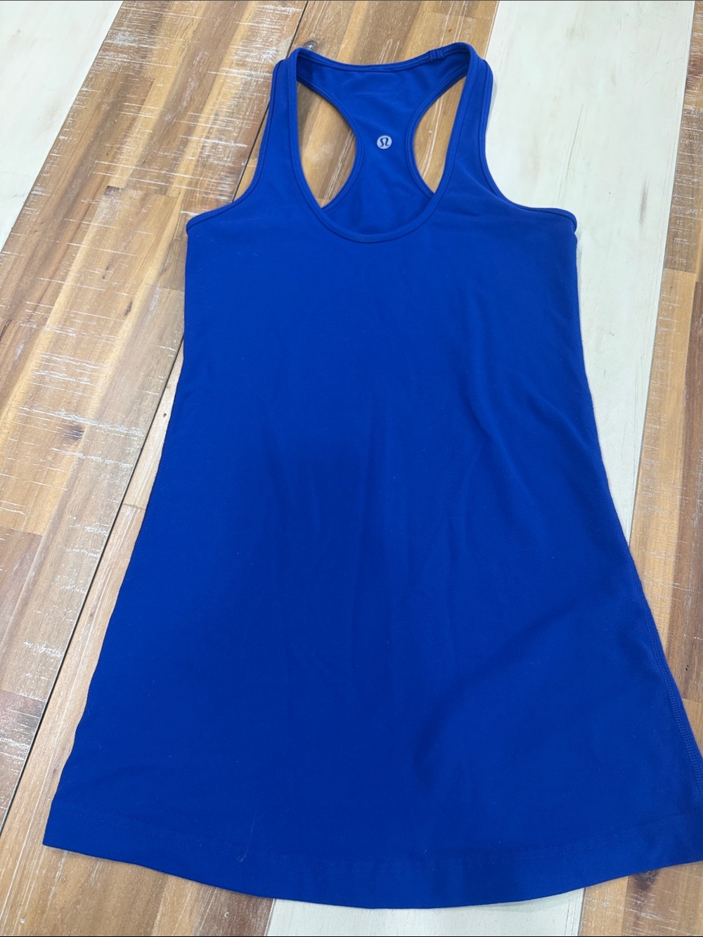 lululemon athletica Cobalt Blue Racerback Tank